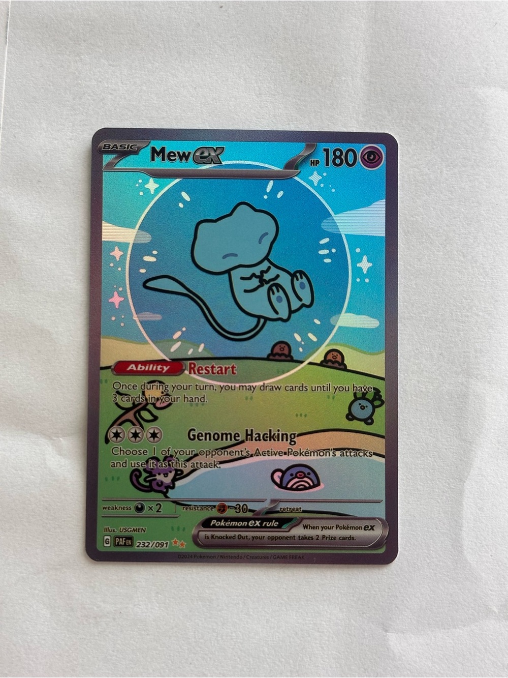 Bubble Mew ex  SIR DIY read description
